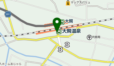 大鰐交通タクシー乗り場の地図画像