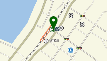 鮫駅前タクシー乗り場の地図画像