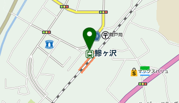 鯵ヶ沢駅前タクシー乗り場の地図画像