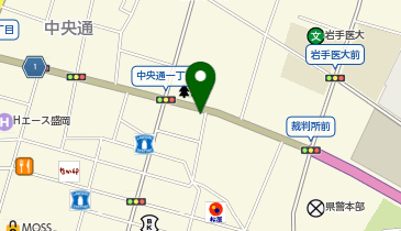 ヒノヤタクシー タクシー乗り場の地図画像