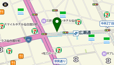 江陽グランドホテル前タクシー乗り場の地図画像