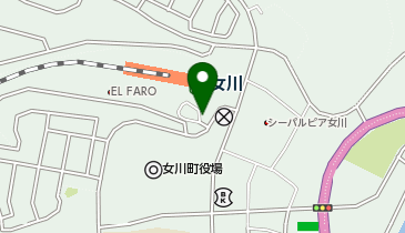 女川駅前タクシー乗り場の地図画像