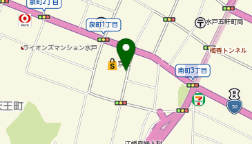 京成百貨店タクシー乗り場の地図画像
