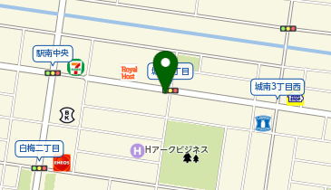 関鉄水戸タクシー株式会社 本社営業所 タクシー乗り場の地図画像