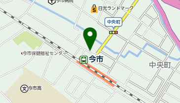 日光線通運株式会社 今市支店 タクシー乗り場の地図画像