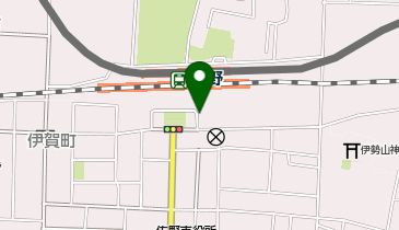 佐野駅前タクシー乗り場の地図画像