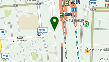 上信ハイヤー株式会社 鶴見町のりばの地図画像