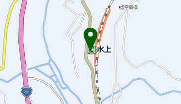 水上駅前タクシー乗り場の地図画像