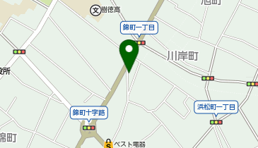 桐生合同タクシー 錦町のりばの地図画像