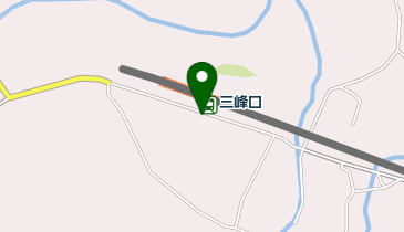 三峰口駅前タクシー乗り場の地図画像