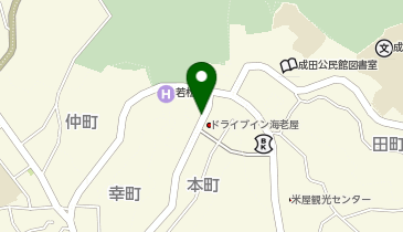 電車通タクシー乗り場の地図画像