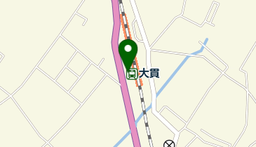 大貫駅前タクシー乗り場の地図画像