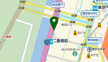 三菱商事ビル前タクシー乗り場の地図画像