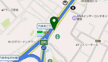 ANAインターコンチネンタル東京タクシー乗り場の地図画像