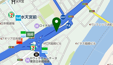 T-CAT優良タクシー乗り場の地図画像