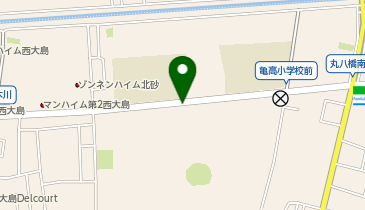 北砂五丁目団地前タクシー乗り場の地図画像