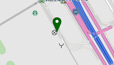 羽田空港第1ターミナル1番タクシー乗り場の地図画像