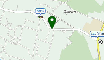 深大寺タクシー乗り場の地図画像