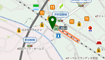 町田駅南口タクシー乗り場の地図画像