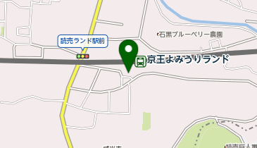 京王よみうりランド駅前タクシー乗り場の地図画像