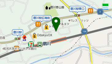 鶴川駅北口タクシー乗り場の地図画像