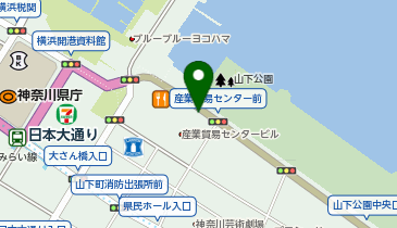 産業貿易センタービル前タクシー乗り場の地図画像