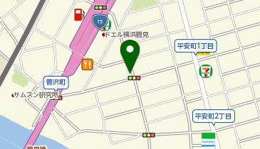 日野交通株式会社鶴見タクシー 配車センター タクシー乗り場の地図画像