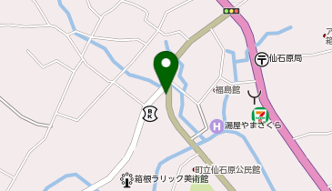 ケイエム大箱根自動車株式会社タクシーのりばの地図画像