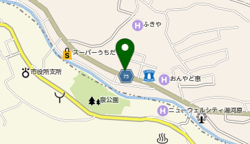 伊豆箱根交通株式会社 タクシー配車センター・湯河原営業所 タクシー乗り場の地図画像