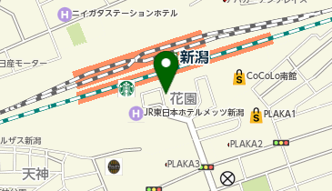 新潟駅南口タクシー乗り場2 (大型)の地図画像