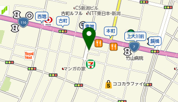 東堀タクシー乗り場の地図画像