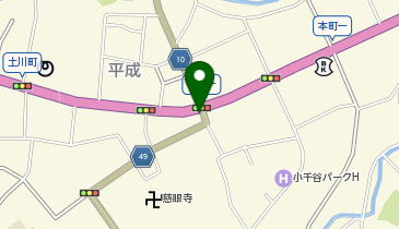 中央タクシー株式会社 タクシー乗り場の地図画像