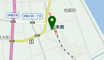 氷見駅前タクシー乗り場の地図画像