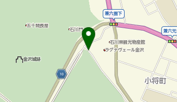 兼六園桂坂口タクシー乗り場の地図画像