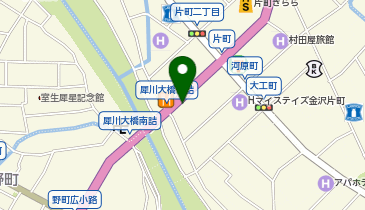 片町一丁目タクシー乗り場の地図画像