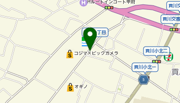 YKタクシー 富竹のりばの地図画像