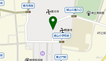 善光寺山門前タクシー乗り場の地図画像