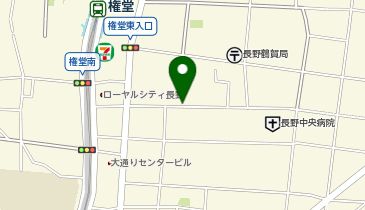 つばめ長電タクシー乗り場の地図画像