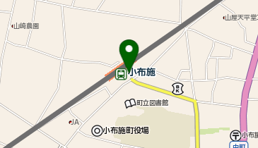 小布施駅前タクシー乗り場の地図画像