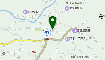 のざわ温泉交通タクシー乗り場の地図画像