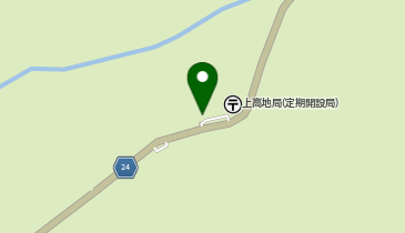 上高地タクシー乗り場の地図画像