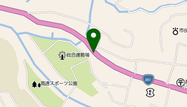 有限会社白川タクシー 高遠営業所乗り場の地図画像