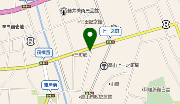 山都タクシーのりばの地図画像