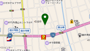 はとタクシー朝日町のりばの地図画像