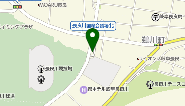 長良川国際会議場前タクシー乗り場の地図画像