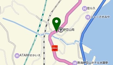 小形タクシー 伊豆山乗り場の地図画像