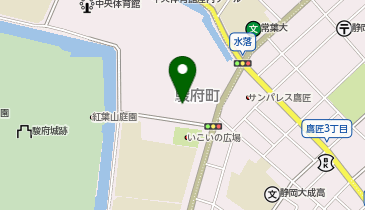 静岡市民文化会館前タクシー乗り場の地図画像