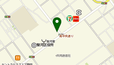 静鉄タクシー株式会社 本社の地図画像