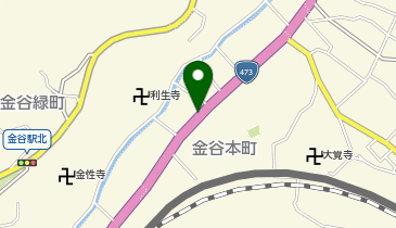 金谷タクシー タクシー乗り場の地図画像