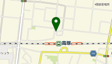 高塚駅北口タクシー乗り場の地図画像